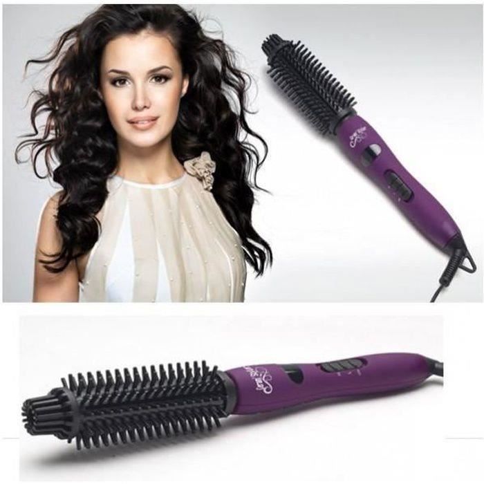 Brosse à cheveux chauffante - GOTOTOP - Ceram Styler - 38W - 2 températures - Technologie ionique