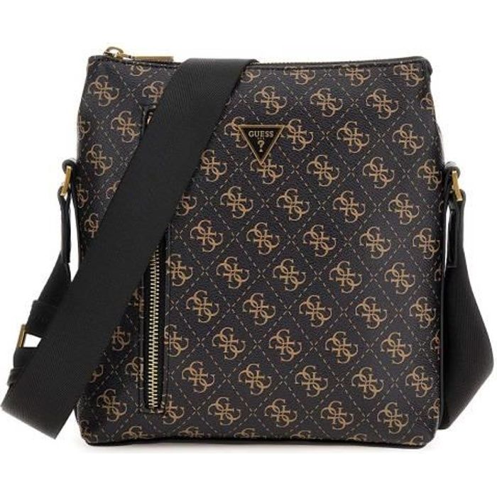 Sacoche Guess Homme Guess multi 4g Guess Noir Synth tique
