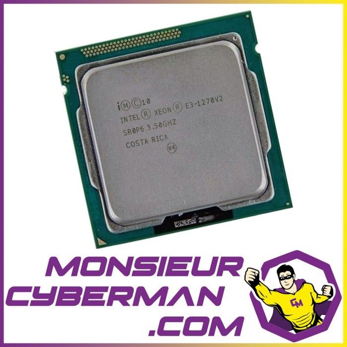 Processeur CPU Intel E3-1270V2 SR0P6 3.50Ghz FCLGA1155 Quad Core Reconditionné - Intel reconditionné disponible sur Cdiscount Seconde Vie