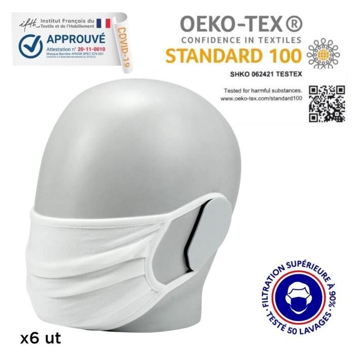 أبيض حليبي الفاكس متماسك ou acheter masque chirurgical amazon 