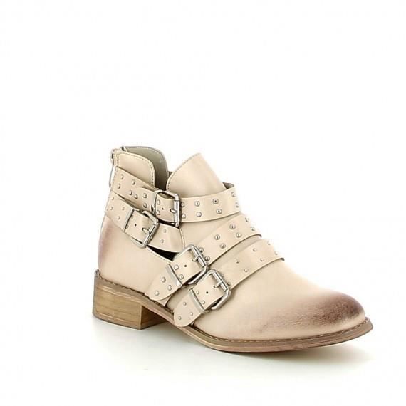 boots homme rock clous