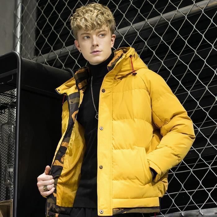 Doudoune cordon jaune top