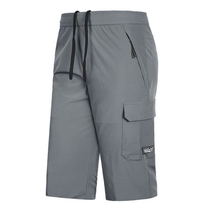 Pantacourt homme grande taille elastique deals