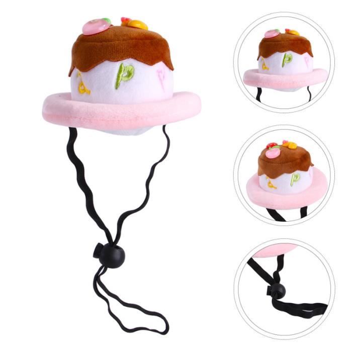 Forme De Gateau 1pc Chapeau D Anniversaire Adorable Chapeau Perruque Couvre Chef Accessoire De Tete Deguisement Spectacle Cdiscount Jeux Jouets