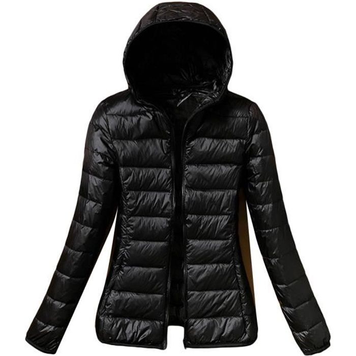 Doudoune duvet store courte femme