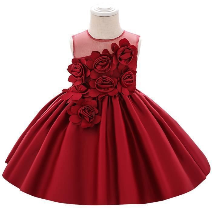 Robe bebe fille discount rouge