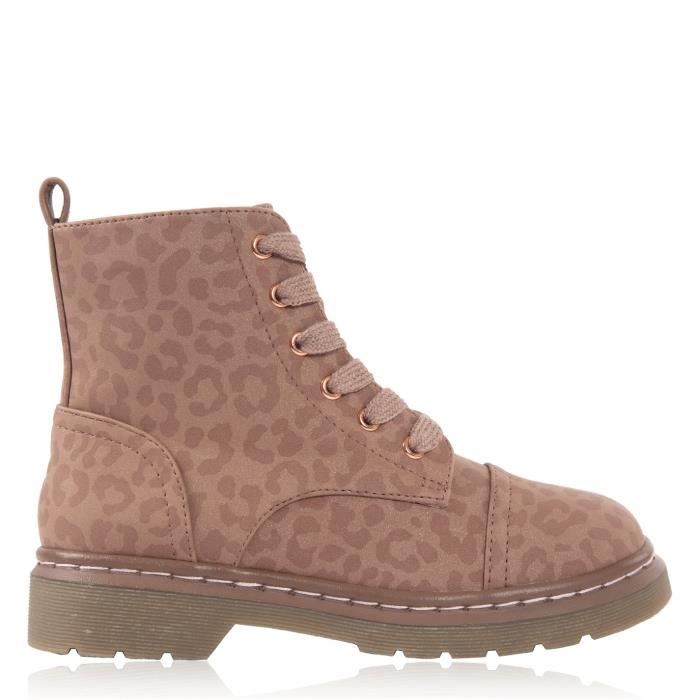 bottine lacet fille