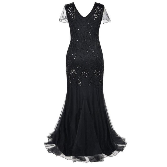 Robe longue gatsby on sale