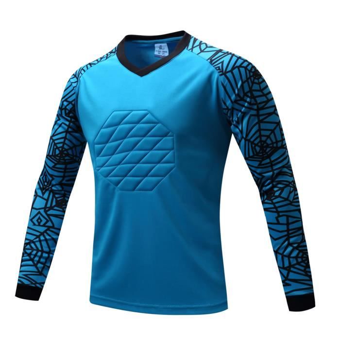 Maillot De Football Enfant Alvivi – Manches Longues, Séchage Rapide, Pour Gardien 7-16 Ans - 14