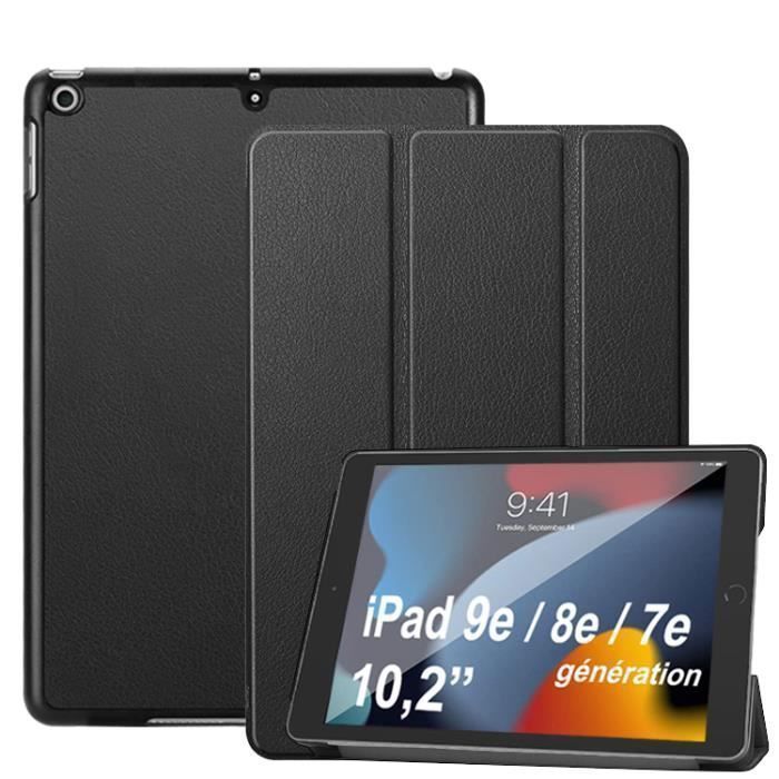 Housse IPad 10,2" / IPad Air 3 - Rotatif 360°, Support Multi-angles, Cuir PU, Avec Emplacements Cartes