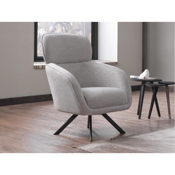 Fauteuil De Jardin Narbonne Confort Maxi - Aluminium Gris - Neuf