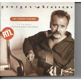 cd Les copains d'abord Georges Brassens