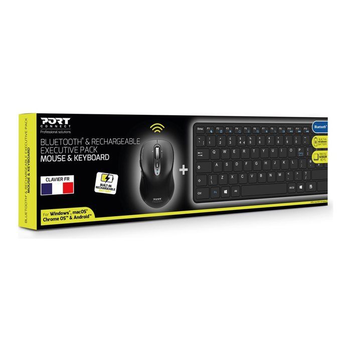 Port Designs 900907RFR clavier incluse Maison Bluetooth AZERTY Français Neuf - vue 4