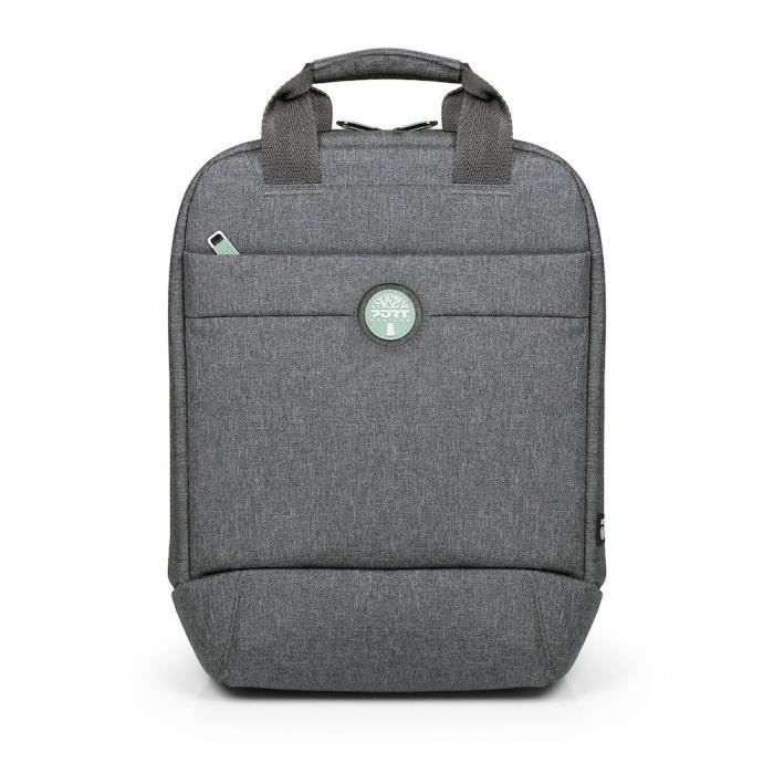 Sac à dos PC - PORT DESIGNS - Pour ordinateur portable ECO YOSEMITE - 12 litres - 13/14 pouces - Gris