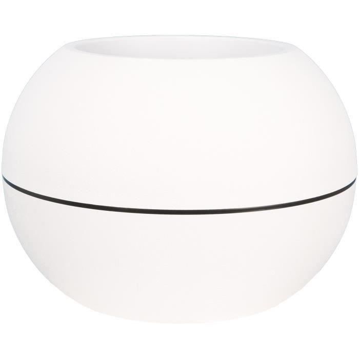Pot De Fleurs Granit Boule En Pastique D50cm Riviera Le Pot De Fleur - vue 4