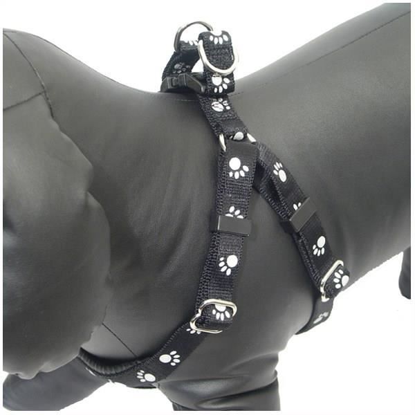 Meilleurs prix pour ROSEWOOD Harnais fluo S - Noir - Pour chien