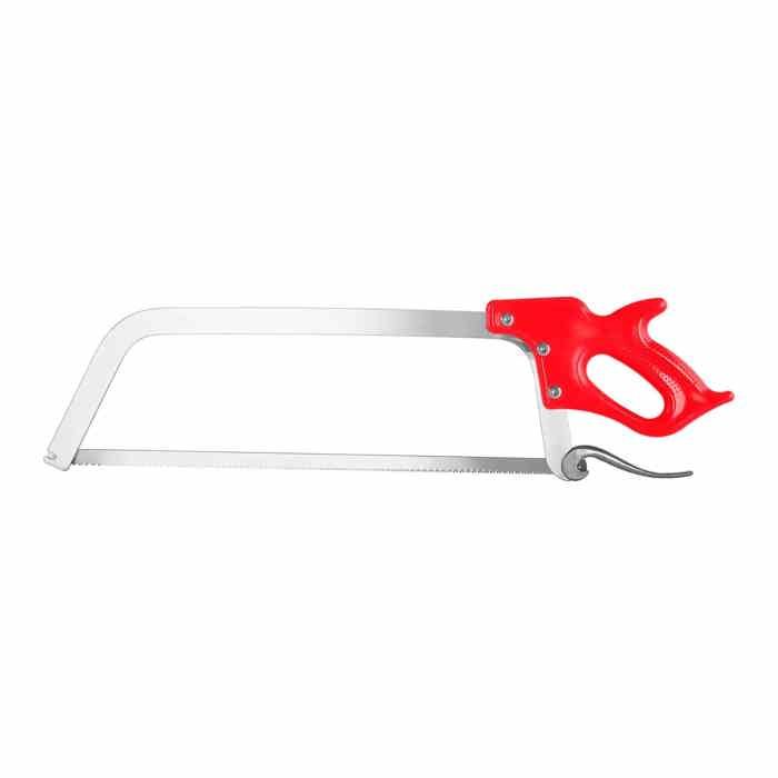 Royal Catering Scie à os Scie Boucher Gibier Aliments Surgelés Lame 45cm 07 Kg Inox Alu Pvc RCFS-2