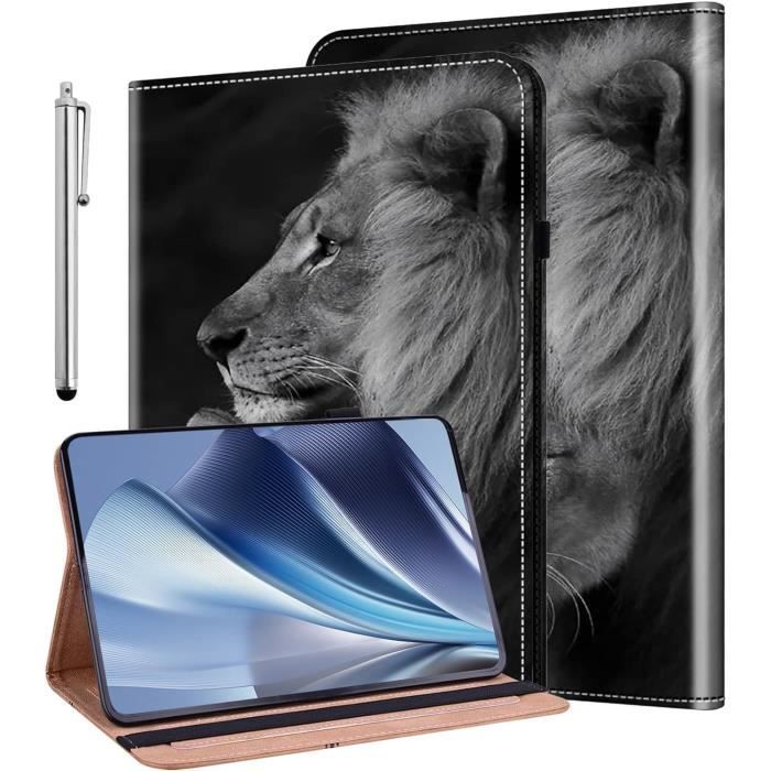 Bige Étui Rotatif à 360 Degrés Avec Joli Motif Pour Tablette Lenovo Tab P11 (2ème Génération