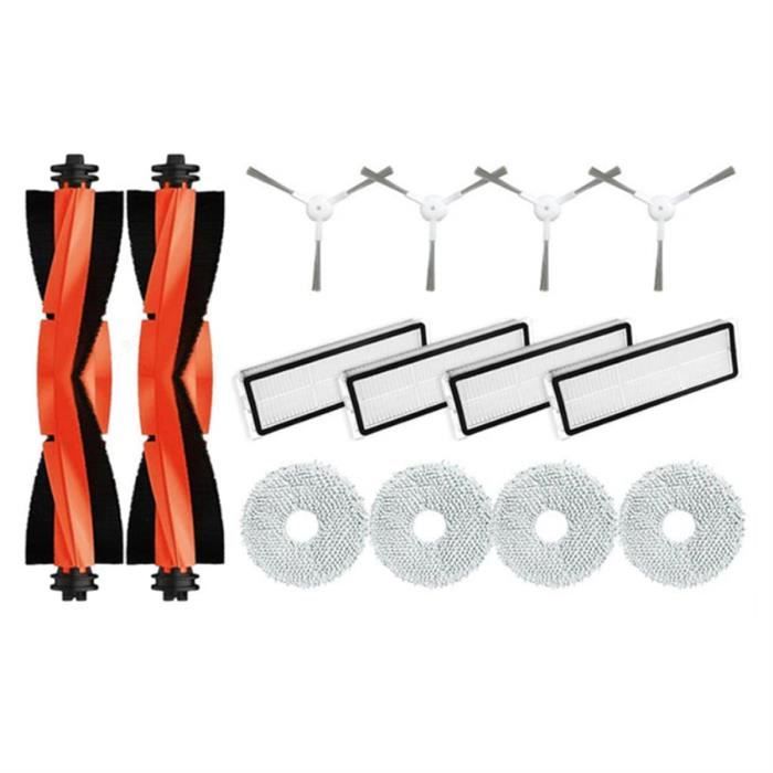 Kit D'accessoires De Rechange Pour Aspirateur Robot Neabot Q11 - Brosses, Filtres HEPA, Serpillères, Sacs à Poussière