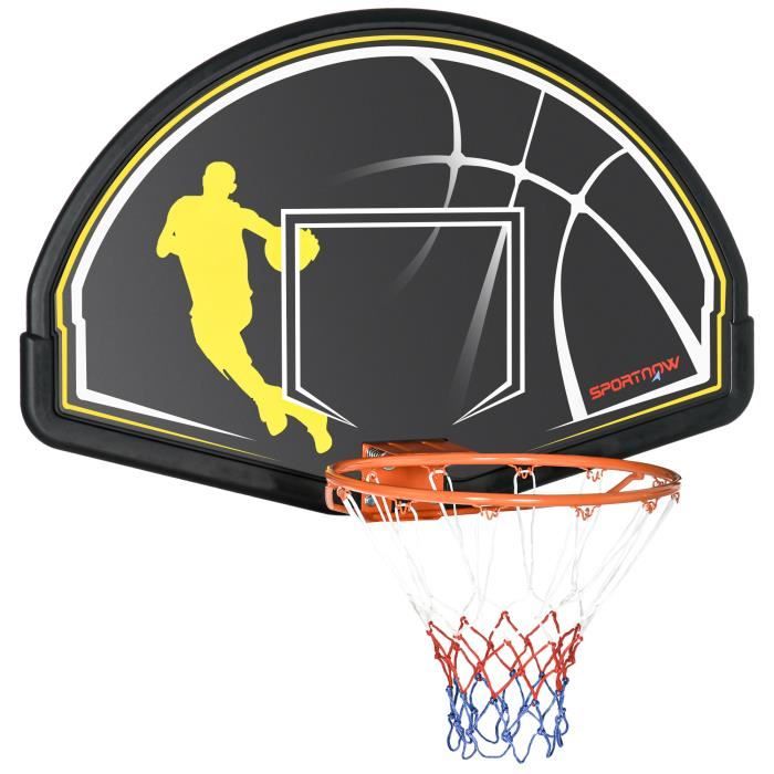 GIANETX Kit de Mini Panier de Basket Accroche sur Porte, Ballon et