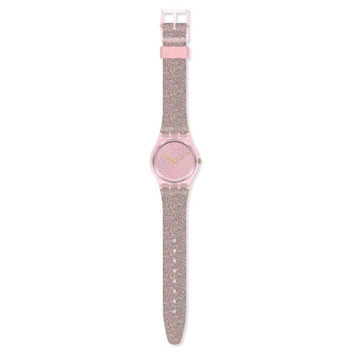 Montre swatch femme rose sales