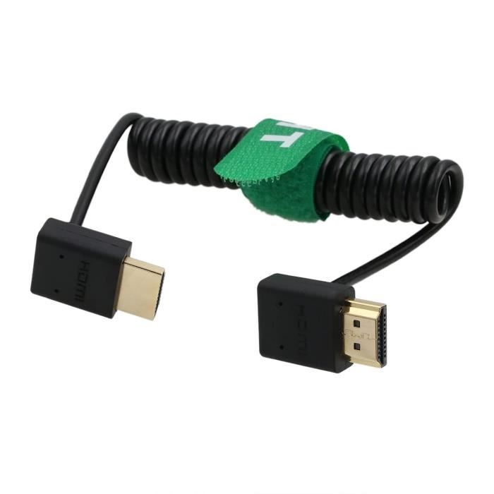Alvin's Cables Câble HDMI 8K 2.1 Haute Vitesse Pour Atomos Ninja V Moniteur Droit Vers Vers