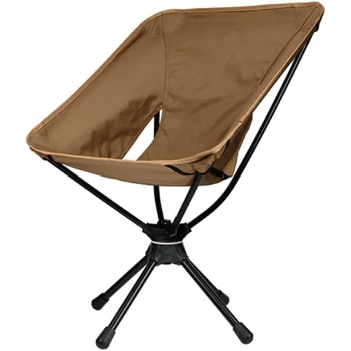 Chaise de camping à dossier haut Chaise de camping pliante