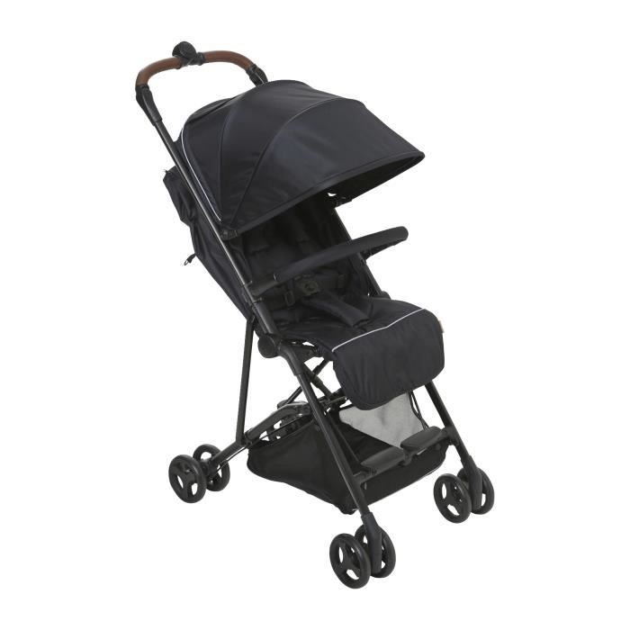 VERTBAUDET Poussette canne multiposition Easycity black finition TU Cdiscount Puericulture Eveil bebe