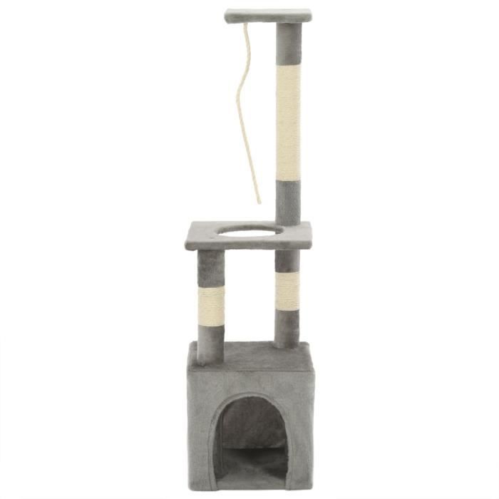 vidaXL Arbre à chat avec griffoir 109 cm