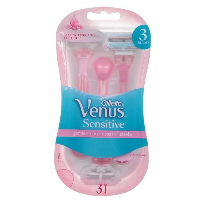 Pack De 12 Lames Gillette Venus Smooth - Recharges Pour Rasoir Femme, Lot De 3 Douceurs, Neuf, Fabriqué En Pologne