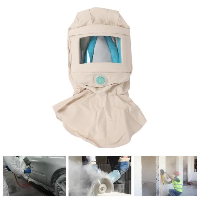 Capot de sablage Capuchon de Sablage, Chle, Masque de Sablage avec ...