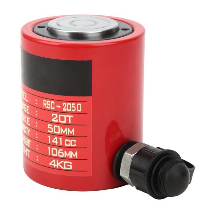 Vérin Hydraulique Double Effet Chief AT - Alésage 2", Course 10", Tige 1.125", 3000 PSI