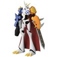 Figurine Digimon Omegamon 17 cm - Anime Heroes - BANDAI - 16 points d'articulation - Accessoires inclus-1