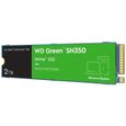WESTERN DIGITAL - Green SN350 - Disque SSD Interne - 2 To - M.2 - WDS200T3G0C-1