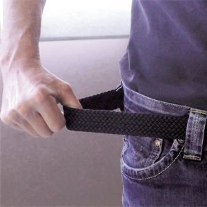 Ceinture Cuir Lion – Largeur 4,5cm, Longueurs 70-120cm, Boucle Métal (Neuf)