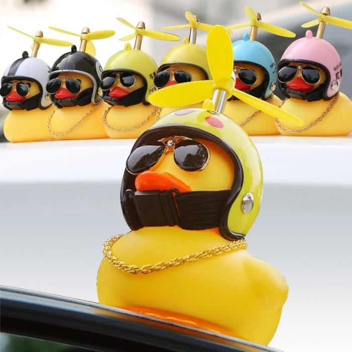 DÉCORATION DE VOITURE de canard jaune Décorations de tableau de bord de  voiture EUR 3,96 - PicClick FR