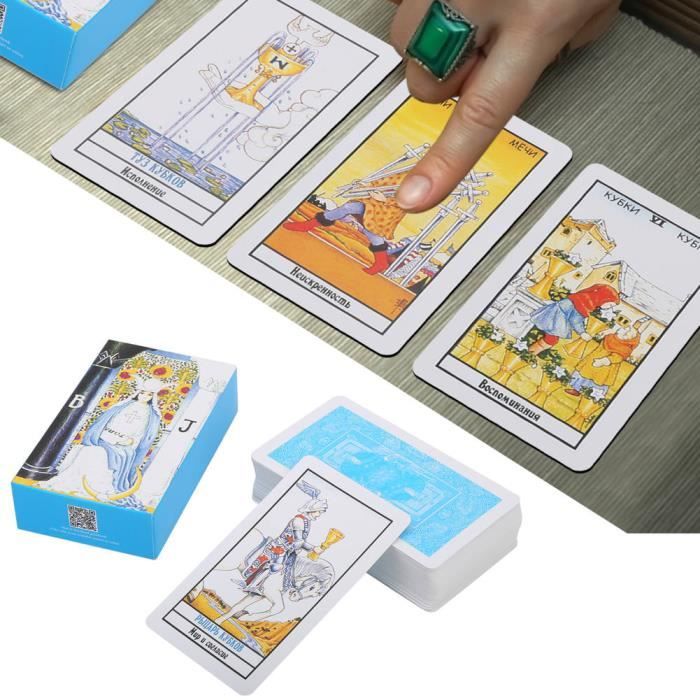 Jeu De Tarot The World Oracle - Cartes De Divination - 10,3 X 6 Cm - Édition Russe - Pour Débutants Et Experts