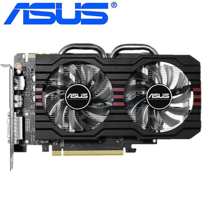 Carte graphique ASUS GTX 760 2GB 256Bit GDDR5 cartes video pour cartes nVIDIA VGA Geforce GTX760 plus forte que GTX 750 TI Cdiscount Informatique
