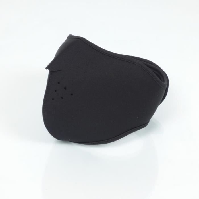 Masque Motard Visage Néoprène Hot Leathers – Noir, Taille Unique, Neuf