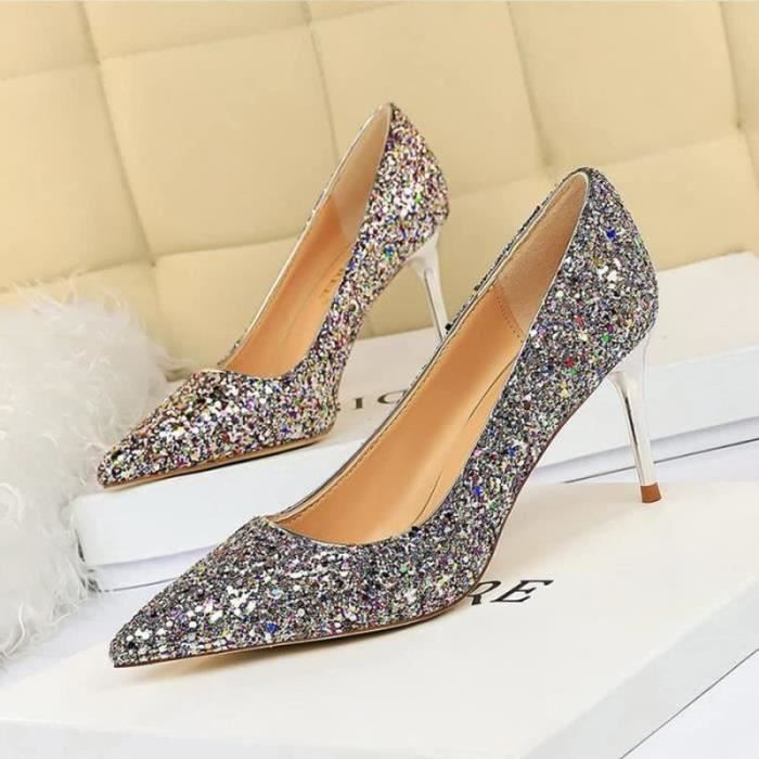 Escarpin multicolore femme cheap