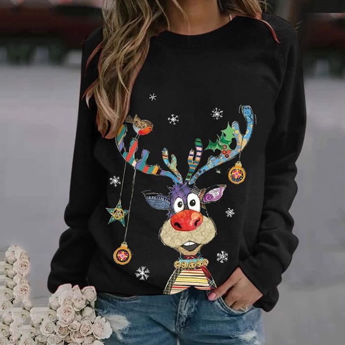 Sweat noel femme new arrivals