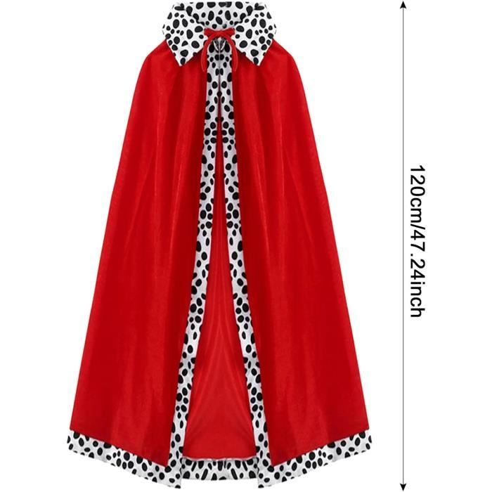 Cape à Capuche Velours Victorien Médiéval – Style Halloween, Renaissance, Sorcière Ou Hobbit, Plusieurs Tailles