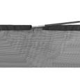 Filet de Protection et Sécurité de Remplacement pour Trampoline Rond 366 cm avec 4 Poteaux Courbés et Anneau Supérieur-2