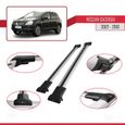 Pour Nissan Qashqai 2017-2020 Barres de Toit Railing Porte-Bagages de voiture FLY Modèle GRIS 1707-2
