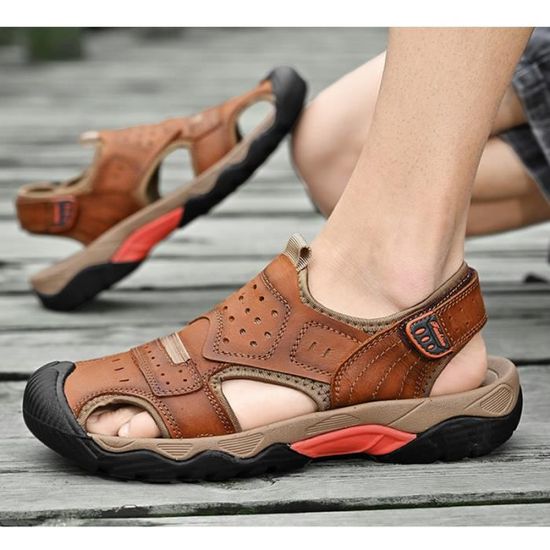 Sandales hommes velcro 2025