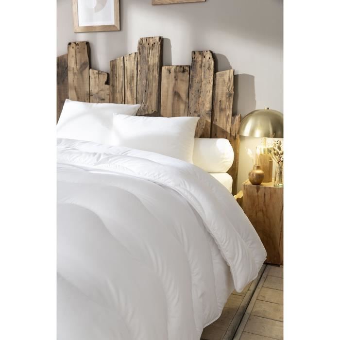 Couette Abeil Douceur Infinie Légère 240x260cm - Microfibre Peau De Pêche - Lavable Machine - Oeko-Tex Couette Oeko-Tex