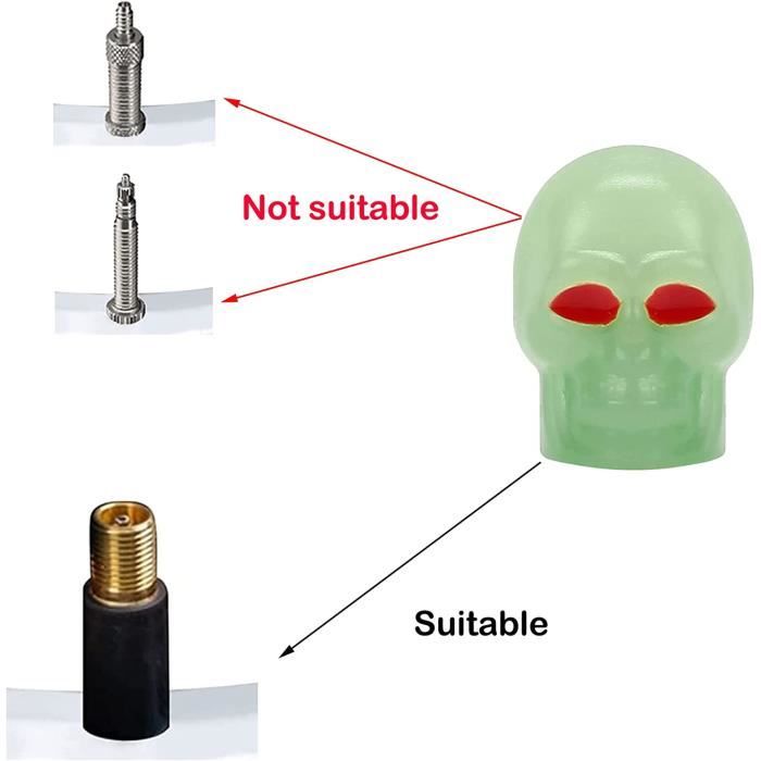 4 Pièces Capuchon De Valve Auto Bouchons,Métal Bouchons De Valve Voiture Avec Logo Compatible Avec Audi,Accessoire De Pneu,Noir - Auto