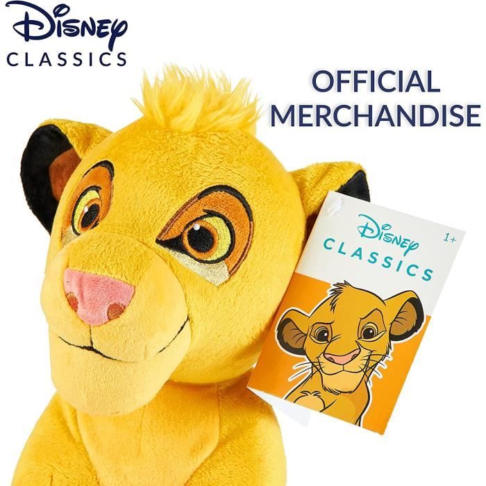 Peluche Bebe - Grosse Peluche 28cm Stitch Le Roi Lion Simba Dumbo