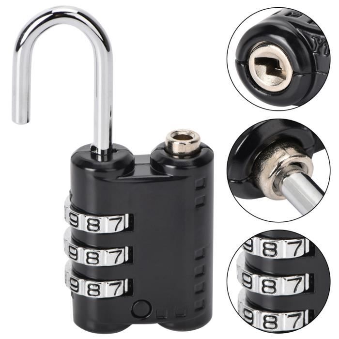 Cadenas à Combinaison TSA Swiss Gear 3 Chiffres - Neuf Et Rapide