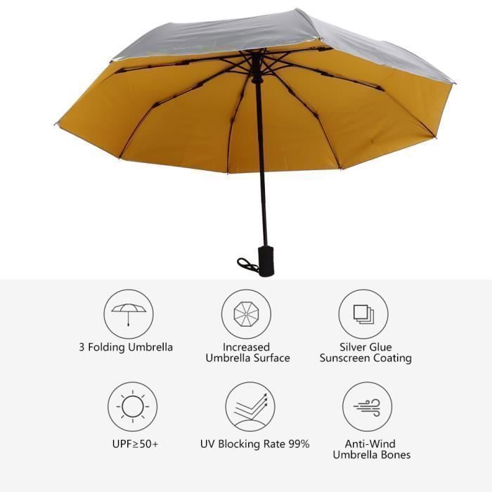 Parapluie de véhicule de contrôle Anti-UV d'été Chaud Semi